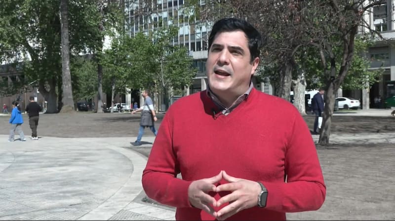 Juan Manuel de Hoz, hijo de españoles de 40 años y referente del Centro de Descendientes Españoles Unidos (CeDEU).