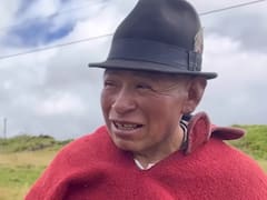 Juanito, pastor de ovejas a 4 mil metros de altura: “Somos felices aquí con la tranquilidad y trabajamos con los 150 borreguitos”