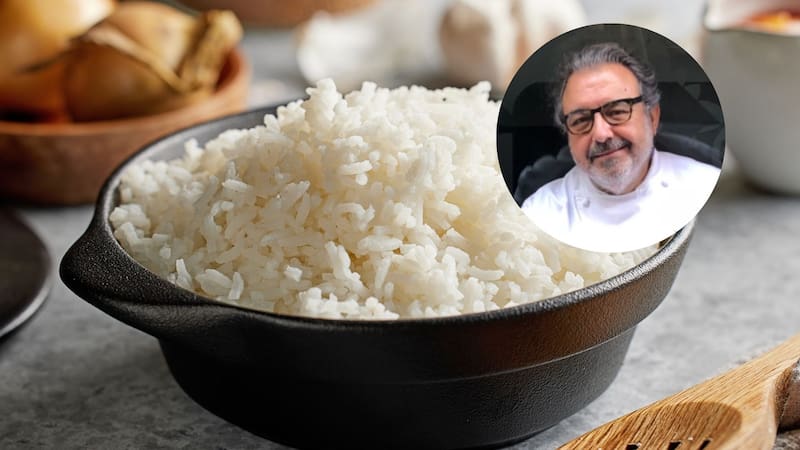Juanjo López, chef: “El arroz blanco no se hace con agua”
Fuente: Shutterstock
