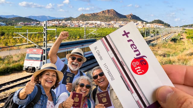 Oficial | Los jubilados argentinos, colombianos y mexicanos que viajen a España pueden solicitar la “tarjeta dorada” de RENFE para viajar a mitad de precio