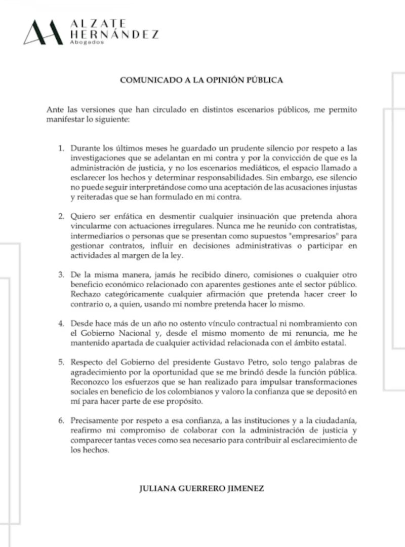 El caso quedó en manos de la Dirección Especializada contra la Corrupción.