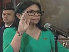 Juró Delcy Rodríguez como la primera presidenta de la historia de Venezuela