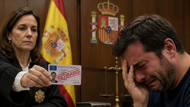 Confirmado y oficial | La Justicia en España podría retirarte el carnet de conducir si no pagás la pensión alimenticia