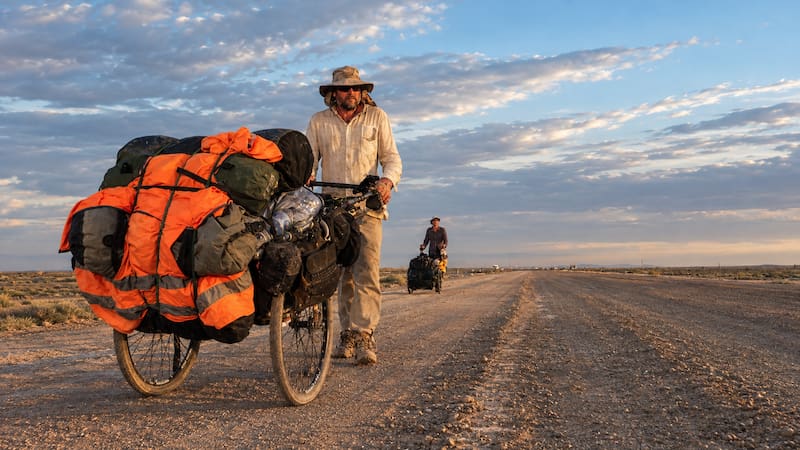 Karl Bushby, 57, left his home in England 28 years ago and walked across four continents.