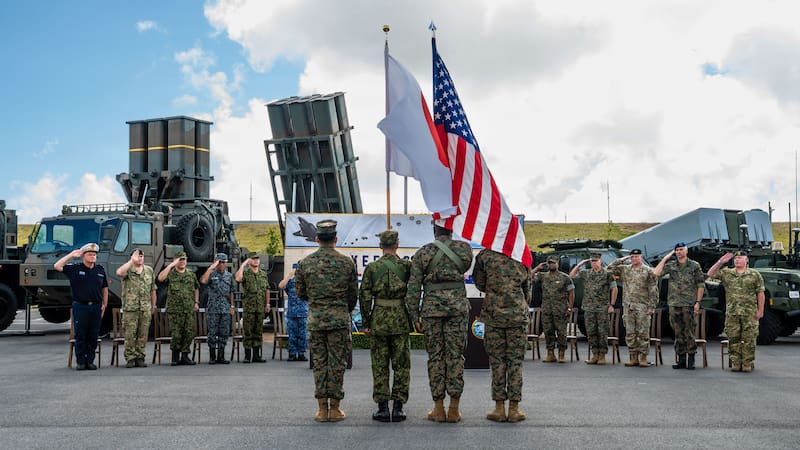 La ceremonia de apertura tuvo lugar en la isla de Ishigaki, el punto más occidental del territorio japonés.