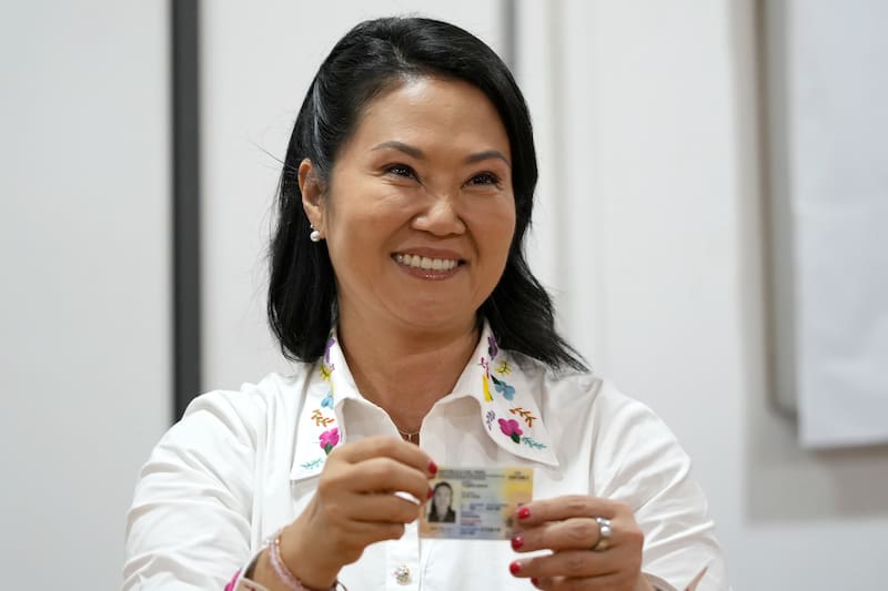 Keiko Fujimori fue confirmada como presidenta electa de Perú por casi 50.000 votos (Foto: EFE).