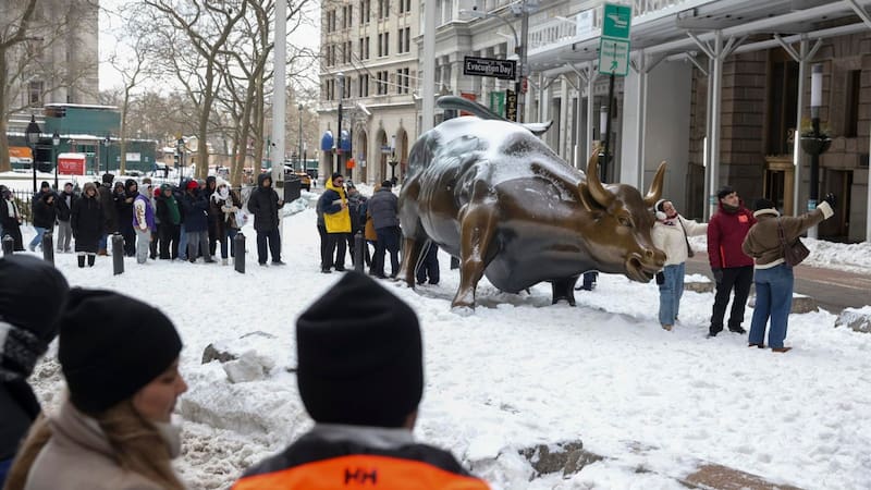 La acumulación de nieve superó los 30 centímetros en vastas áreas del país, a lo largo de más de 2000 kilómetros. Fuente: Reuters