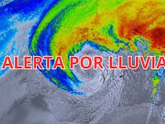La AEMET advierte por un diluvio histórico con granizo que durará todo este fin de semana y afectará a esta comunidad autónoma