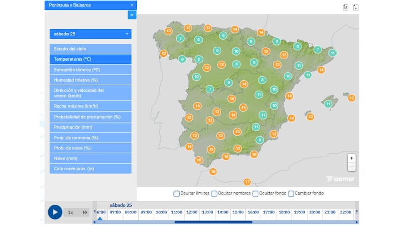 La AEMET anunció una intensa ola de frío que bajará 10°C la temperatura y afectará a estas comunidades