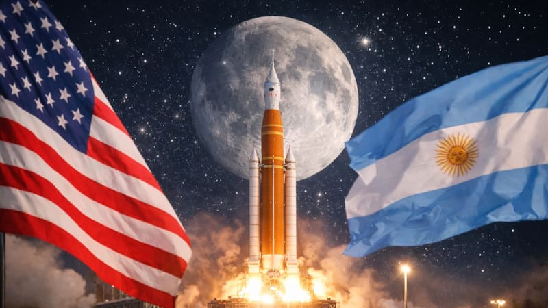 La Argentina fue convocada por la NASA para ser parte de una misión que vuelve a llevar al hombre a la Luna.