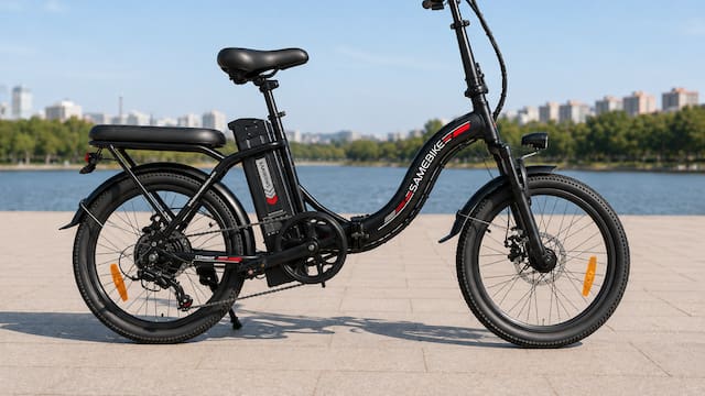La bicicleta eléctrica de Decathlon que alcanza una velocidad de 25km/h y es plegable. Buena, bonita y barata