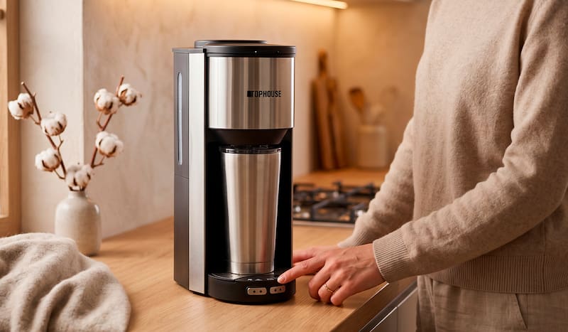 La cafetera de filtro permite preparar café en casa de manera simple y práctica para todos los días (Foto: COTO).