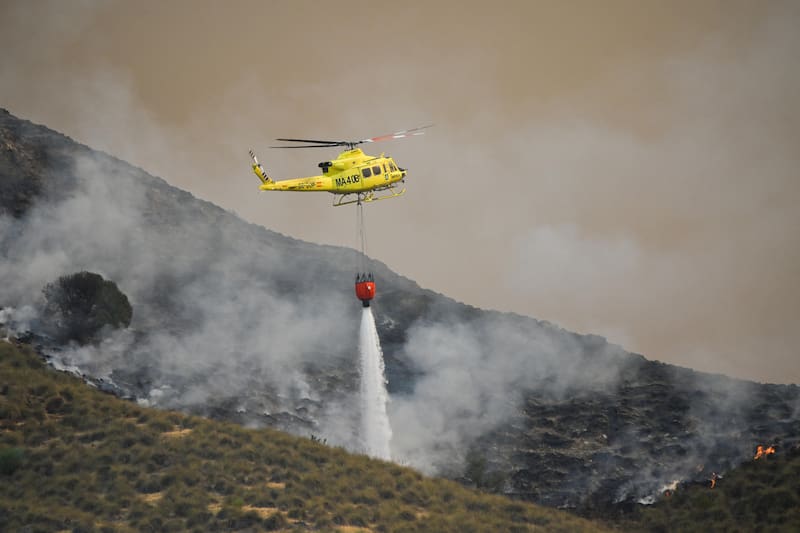 La cantidad de fallecidos hasta ahora en el incendio de Almería.