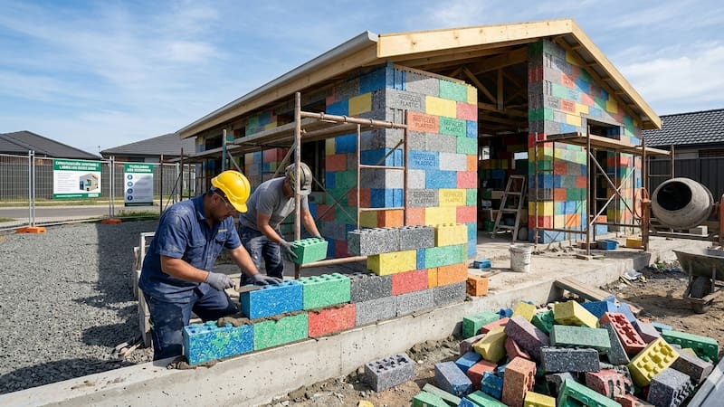 La casa económica de plástico reciclado que llega en 5 días: miles la eligen para no pagar renta nunca más.