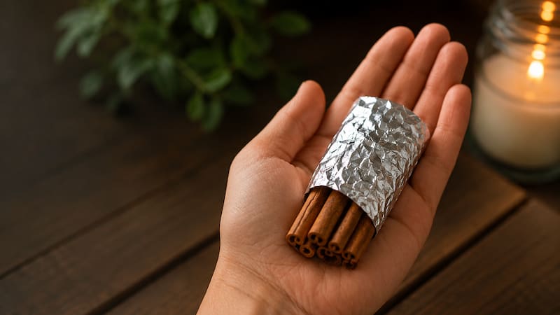 La clave de llevar canela con aluminio.
