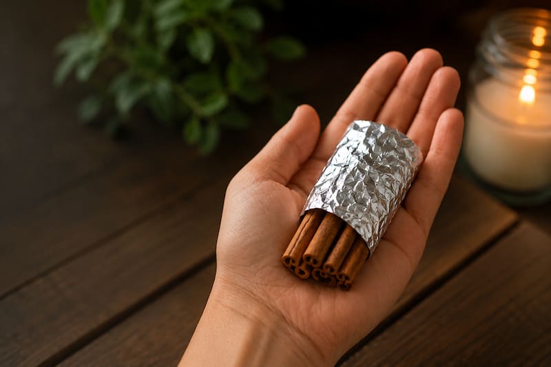 La clave de llevar canela con aluminio.