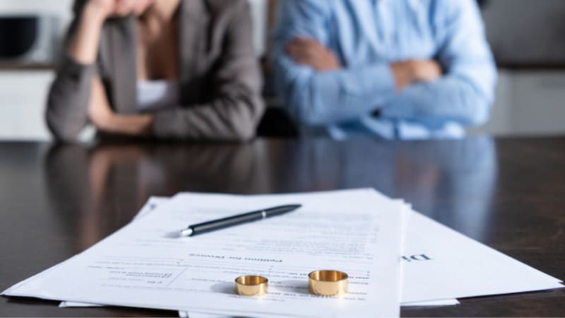 La división de bienes finales tras la separación definitiva de la pareja. (Fuente: archivo)