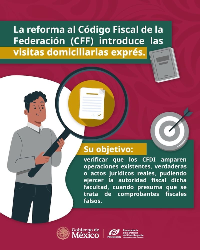 Confirmado: la PRODECON intensificará sus visitas exprés.