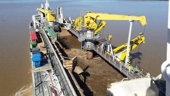 Hidrovía: Jan De Nul y Servimagnus desmienten vínculos con capitales chinos y cruzan a la competencia