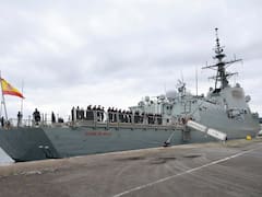 La fragata más poderosa del país zarpa rumbo al Pacífico para participar en el mayor ejercicio naval del mundo