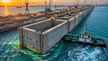 Comenzó la construcción de una de las murallas submarinas más grandes del mundo: estará ubicada en una zona estratégica y será el orgullo de este país