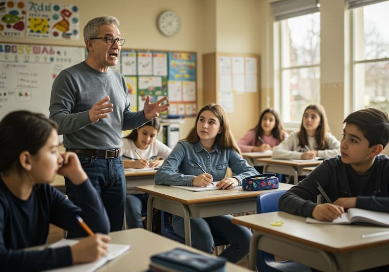 La historia del maestro jubilado de 82 años. (Fuente: archivo)