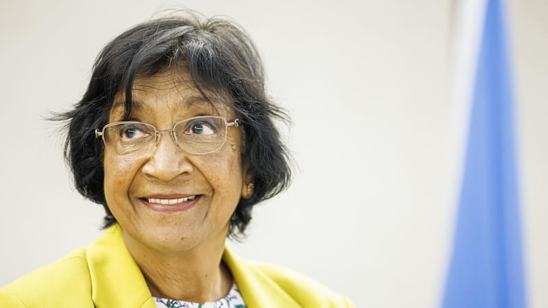 La jueza sudafricana Navanethem "Navi" Pillay, Premio Nobel de la Paz 2026 - (Noruega, Suiza, Ginebra) EFE/EPA/VALENTIN FLAURAUD