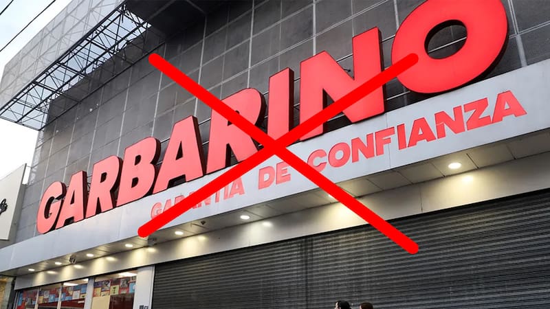 La justicia decretó la quiebra de Garbarino