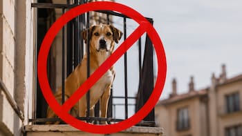 Oficial | Queda prohibido tener perros y gatos de forma habitual en balcones, terrazas y sótanos: las multas alcanzan los 50.000 euros