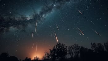 Nuevo espectáculo astronómico en el cielo argentino: cómo ver la lluvia de meteoros y estrellas fugaces
