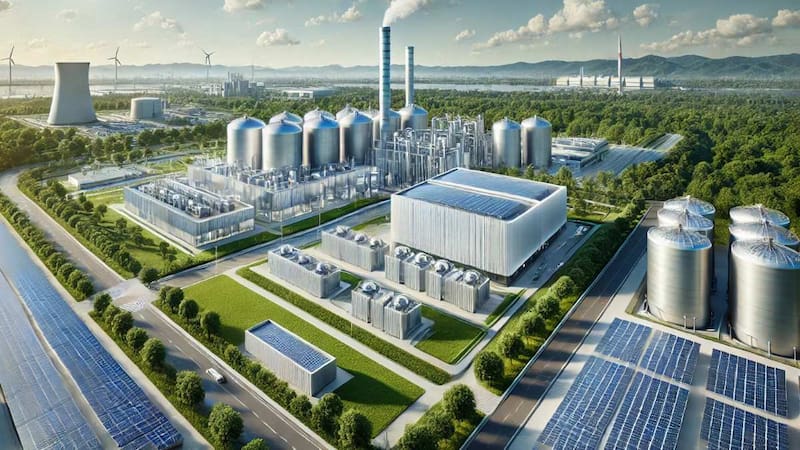 La mayor planta de pilas en Corea del Sur. (Fuente: archivo)