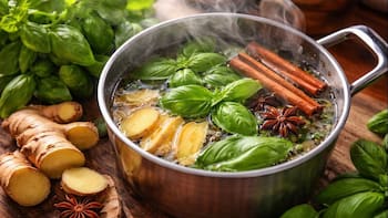 Cocinar albahaca, canela y jengibre: por qué lo aconsejan y para qué se utiliza