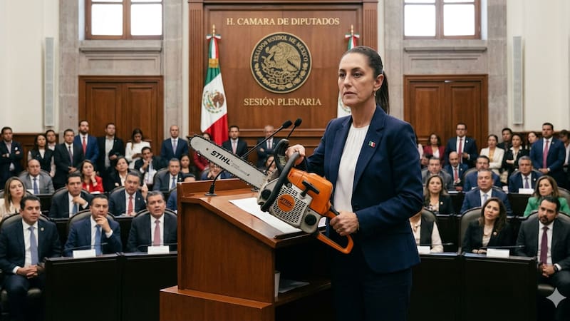 La motosierra de Claudia Sheinbaum: el plan anti gasto que busca ahorrar 5 mil millones de pesos al Estado y los próximos recortes que vienen (imagen ilustrativa)
