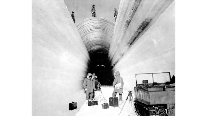 La NASA destapó un oscuro secreto enterrado bajo el hielo ártico de hace 60 años. Foto: Armada de los EE. UU.