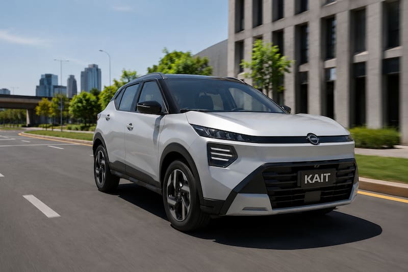 La nueva Xtronic CVT optimiza el manejo diario (Foto: Nissan, modificada con IA por el Cronista).