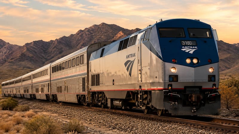 The proposed route would run between Los Angeles and the New York area through several major cities, including Chicago, Cleveland, Pittsburgh and Harrisburg.