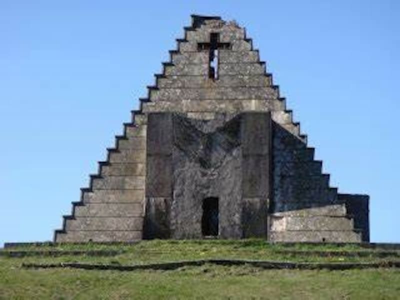 Una sorprendente pirámide se encuentra en este pueblo del país. (Fuente: Archivo).