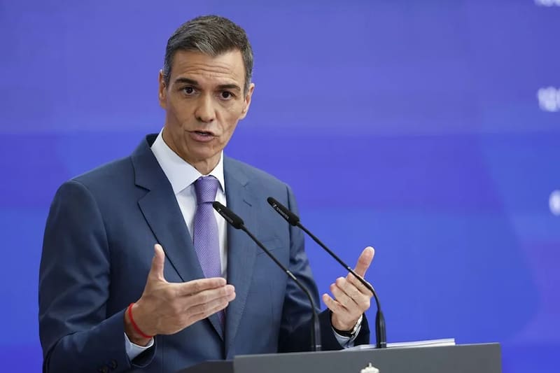 La posición de Pedro Sánchez con respecto a Irán. (Fuente: archivo)