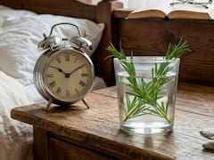 Colocar un vaso con agua y romero junto a la cama durante toda la noche: para qué sirve y por qué lo recomiendan