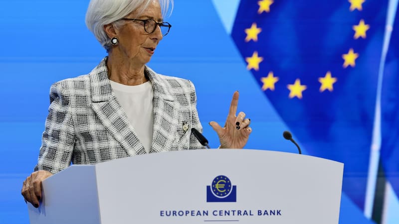 La presidenta del BCE, Christine Lagarde, deja su cargo el 7 de febrero de 2027.
