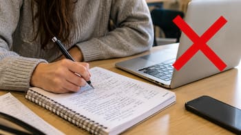 La psicología explica por qué tomar notas a mano sigue teniendo ventajas frente al ordenador o el móvil