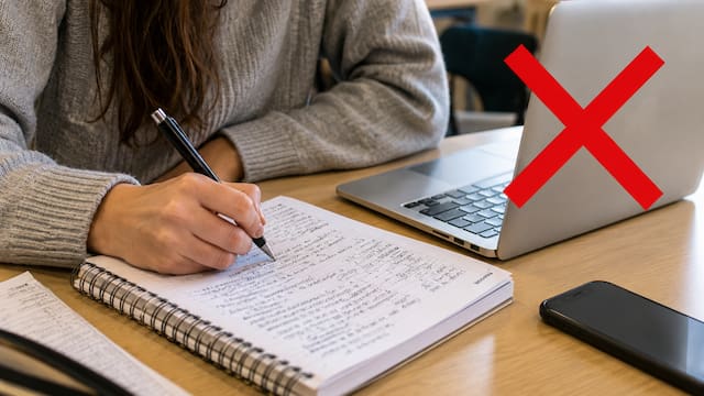 La psicología explica por qué tomar notas a mano sigue teniendo ventajas frente al ordenador o el móvil
