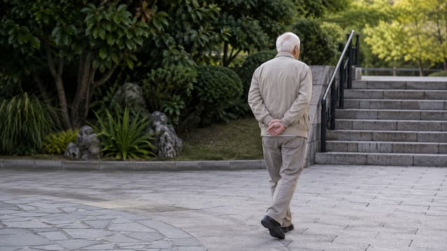 La psicología lo explica | Qué significa caminar con las manos en la espalda y qué revela este gesto