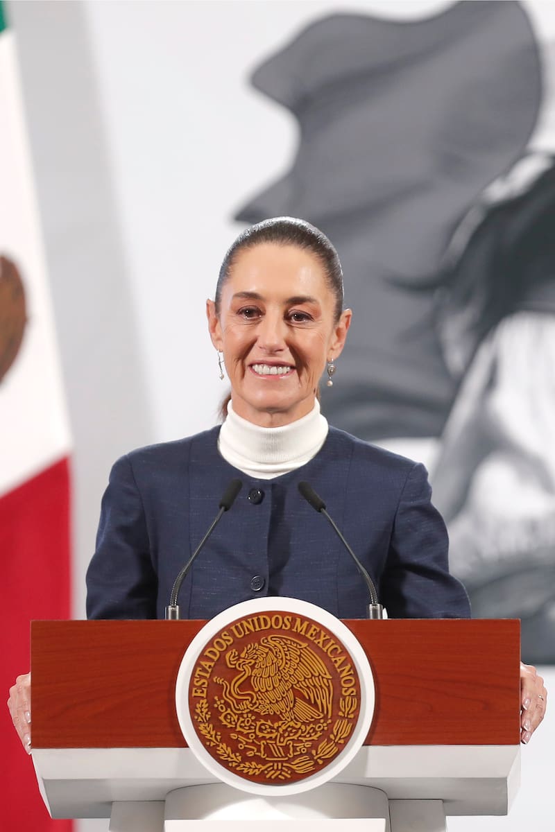 La revista Time elige a Sheinbaum como una de las 100 personas más influyentes.