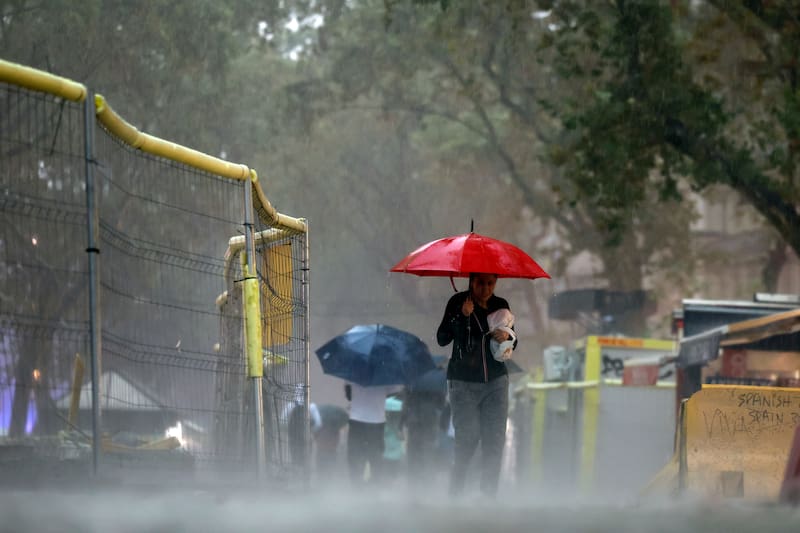 La Secretaría de Gestión Integral de Riesgos y Protección Civil alertó por un temporal de lluvias en la CDMX.