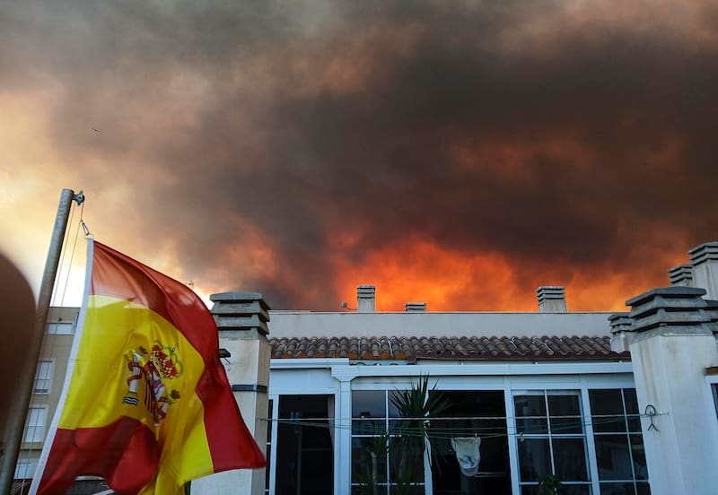 La situación de Huesca y Castilla y León en el marco de las olas de calor y los incendios.