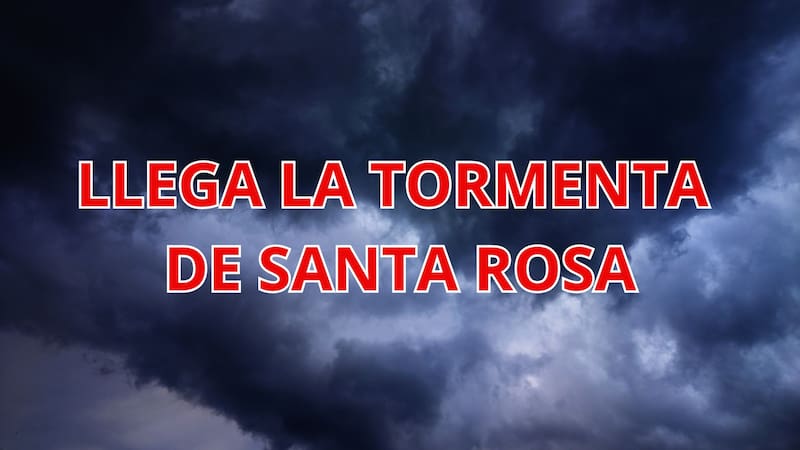 la tormenta de Santa Rosa no es un fenómeno meteorológico reconocido científicamente. (Fuente: Shutterstock)