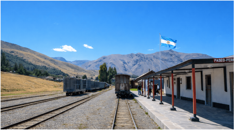 Es hermoso y casi nadie lo conoce | El tren a vapor que funciona en la Patagonia hace más de 100 años y es una joya de la ingeniería argentina: no hay otro igual en el mundo