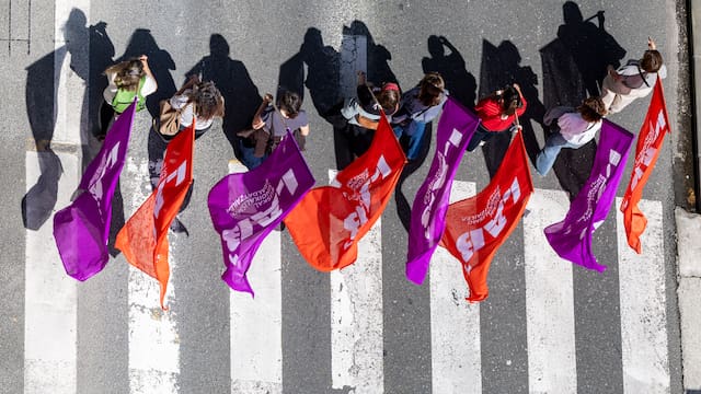 La protesta del 1 de mayo deja un fuerte mensaje: salarios, vivienda y rechazo a la guerra
