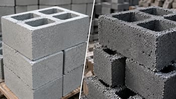 Ladrillos de hormigón vs ladrillos de ceniza: cuáles son las diferencias y cuál recomiendan los expertos